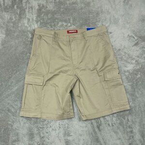 Unionbay Men’s Cargo Shorts Size 36 Tan Cotton Blend Durable 6902